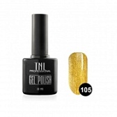 TNL / Цветной гель-лак "TNL" №105 - золотой песок (10 мл.) с кисточкой 
