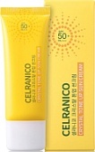 CELRANICO, Солнцезащитный крем для лица выравнивающий тон кожи SPF50/Pa, 40 мл