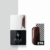 POLE / Цветной гель-лак "POLE" №275 - горький шоколад 8 мл