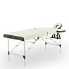 Складной массажный стол JF AL01A NEW двухсекционный алюминиевый