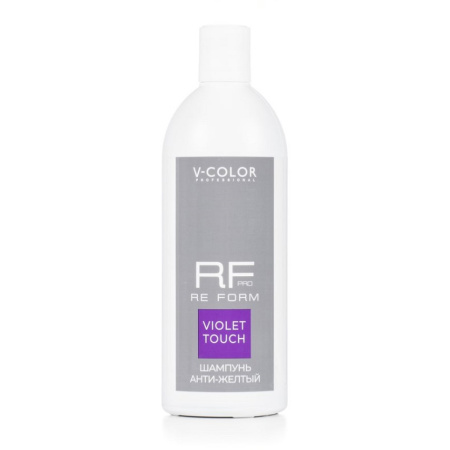 V-Color, Шампунь Антижелтый Violet Touch RE FORM , 500мл