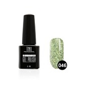 TNL / Гель-лак "TNL - Glitter" №46 - Бело-зеленый 10 мл