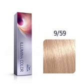 Wella, Крем-краска Illumina Color  9/59 Очень светлый блонд махагоновый сандре, 60мл