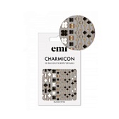 E.Mi, 3D-стикеры №185 Четырехлистник Charmicon 3D Silicone Stickers