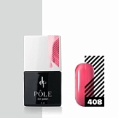 POLE / Цветной гель-лак "POLE" №408 - розовая мгла 8 мл