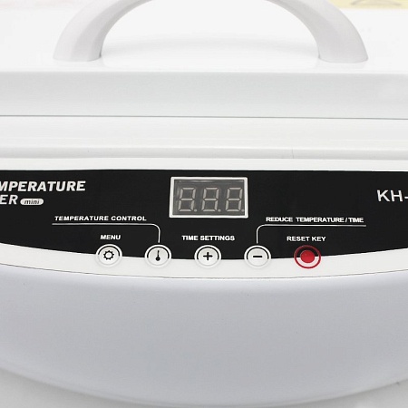 Сухожаровой шкаф для стерилизации маникюрных инструментов KH 360В объем камеры 1,8 литра