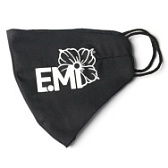 E.Mi, Маска тканевая черная с логотипом