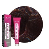 Ollin, Крем-краска для волос Color 4/5 Шатен махагоновый, перманентная, 100 мл 