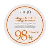 Petitfee, Набор патчей для век гидрогелевые коллаген, Q10 Collagen Hydrogel Eye Patch, 60 шт.