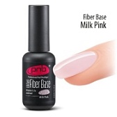 PNB, Файбер база молочно-розовая Fiber Base Milk Pink, 17 мл