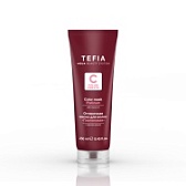 Tefia, Оттеночная маска для волос с маслом монои Платиновая Color Creats, 250 мл