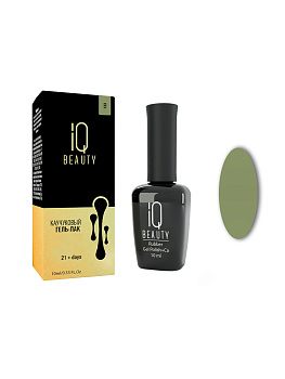 IQ,  Каучуковый гель-лак с кальцием Russie, №133 Tryn-trava , 10 мл