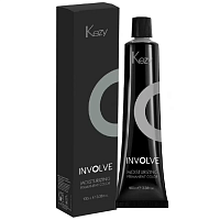 Kezy, Крем-краска Involve color 6.115 Темный блондин пепельно-интенсивный махагоновый, 100 мл