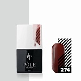 POLE / Цветной гель-лак "POLE" №274 - красная глина 8 мл