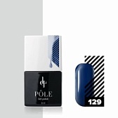 POLE / Цветной гель-лак "POLE" №129 - мароканский синий 8 мл