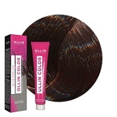 Ollin, Крем-краска для волос Color 4/0 Шатен, перманентная, 100 мл 