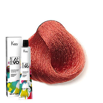 Kezy, Крем-краска Color Vivo 8.6 Светлый блондин красный, 100 мл