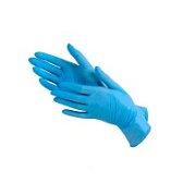 Перчатки нитриловые (голубые) Benovy "М" 200шт/упк 3,5гр