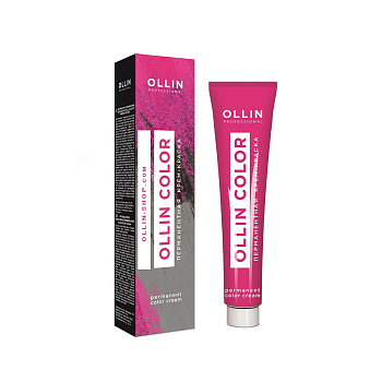 Ollin, Крем-краска для волос Color 4/1 Шатен пепельный, перманентная, 100 мл 
