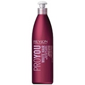 REVLON/ PRO YOU White Hair Shampoo Шампунь для здоровья и блеска седых и обесцвеченных волос 350 мл