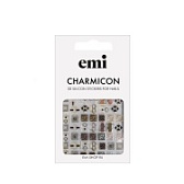 E.Mi, 3D-стикеры №193 Элегантность Charmicon 3D Silicone Stickers