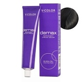 V-Color, Краска для волос Demax 4.0 Коричневый , 60 мл