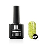 TNL / Гель-лак "TNL - Glitter" №11 - Неоново-зеленый 10 мл