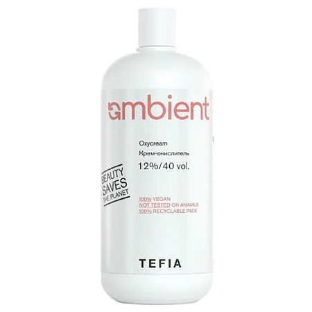 Tefia, Крем-окислитель для окрашивания волос 12% 40 vol. AMBIENT, 900 мл