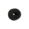 Подкладка для волос кольцо 9 см, черная 9500193