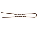 SLT45VT-3_60 DEWAL Шпильки коричневые, волна, тонкие 45 мм, 60 штуп, на блистере