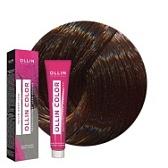 Ollin, Крем-краска для волос Color 6/0 Темно-русый, перманентная, 100 мл 
