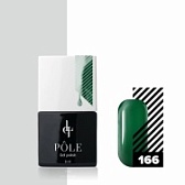 POLE / Цветной гель-лак "POLE" №166 - зеленый папоротник 8 мл