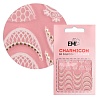 EMiLac, Шармиконы Кружевные лунулы 108 Charmicon 3D Silicone Stickers