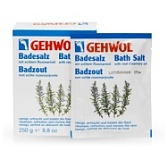 Gehwol, Соль для ванны с маслом розмарина, 10 шт. по 25 гр.