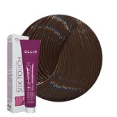Ollin, Краска для волос Silk Touch 4/1 Шатен пепельный, 60 мл