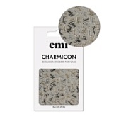 E.Mi, 3D-стикеры №228 Курсив Charmicon 3D Silicone Stickers