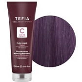 Tefia, Оттеночная маска для волос с маслом монои Фиолетовая Color Creats, 250 мл