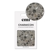 E.Mi, 3D-стикеры №232 Путешествия 1 Charmicon 3D Silicone Stickers