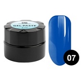 TNL / Гель-паста для дизайна ногтей №07 (лазурно-синяя), 8мл