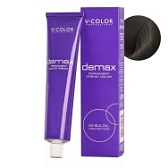 V-Color, Краска для волос Demax 5.0 Светло-Коричневый , 60 мл