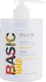 Ollin, Маска для сияния и блеска с аргановым маслом Basic Line, 650 мл