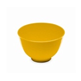 Миска пластиковая для масок (диаметр 10,5см., высота 7см.) Желтая SP-02Y