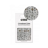 E.Mi, 3D-стикеры №189  Своя атмосфера Charmicon 3D Silicone Stickers