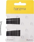 Harizma, Невидимки волна 40 мм, черные, 24 шт.