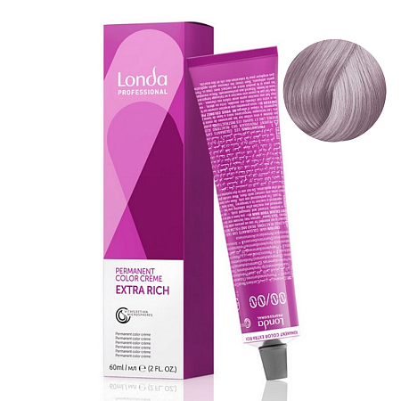 Londacolor, Стойкая крем-краска 9I60 очень светлый блонд фиолетово-натуральный, 60 мл 99350071832