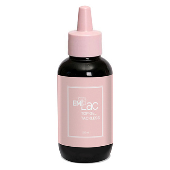 E.MiLac, Топ для гель-лака Top gel Tackless, 100 мл