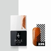 POLE / Цветной гель-лак "POLE" №235 - мандариновый блеск 8 мл