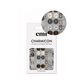 E.Mi, 3D-стикеры №186 Логомания Charmicon 3D Silicone Stickers