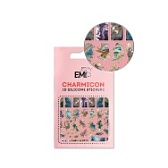 E.Mi, 3D-стикеры №142 Мрамор Charmicon 3D Silicone Stickers